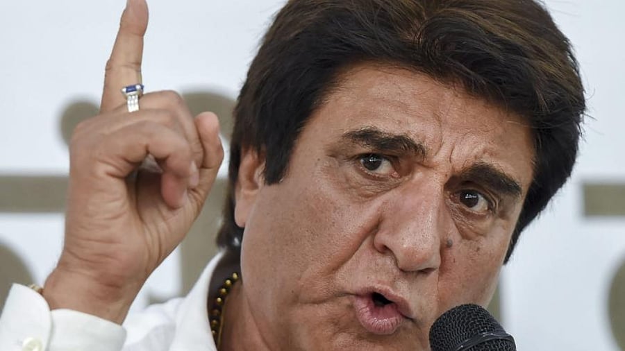 Former Congress MP Raj Babbar. Credit: PTI Photo