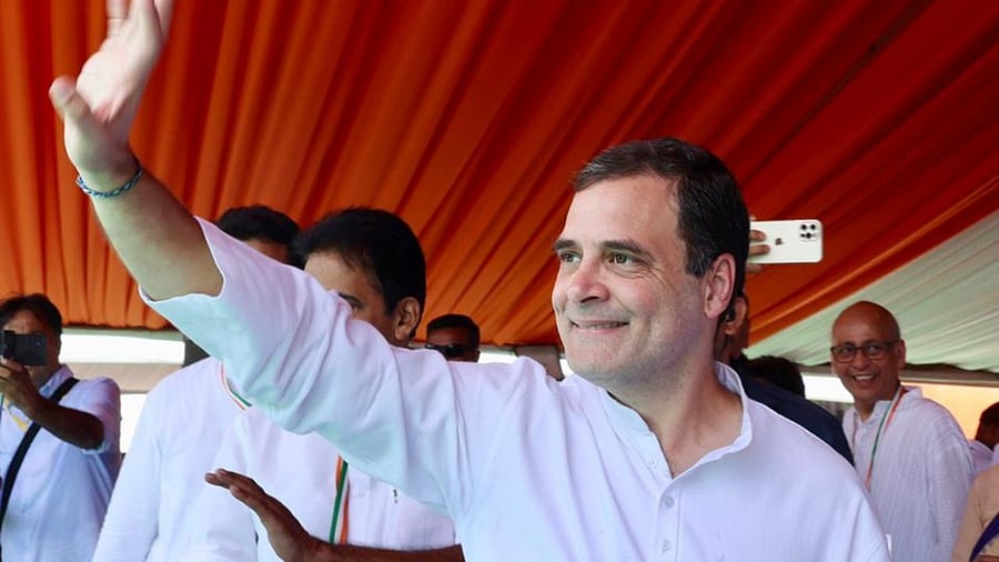 Congress leader Rahul Gandhi. Credit: Twitter/ @INCIndia