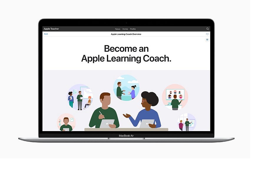 Apple Learning Coach programme. Credit: Apple