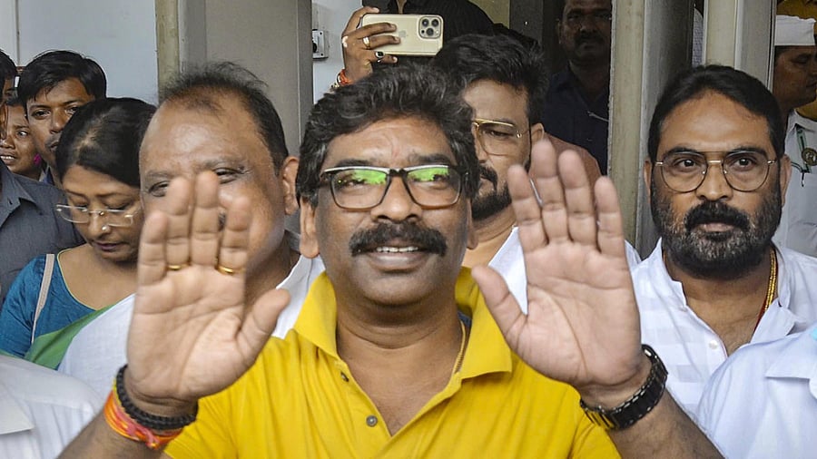 Chief Minister Hemant Soren. Credit: PTI Photo