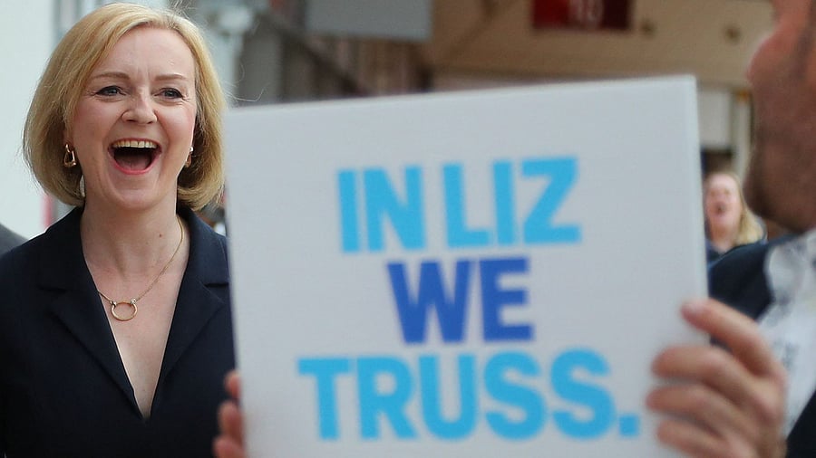 In 2016, Truss took a u-turn on her position on Brexit. Credit: AFP Photo