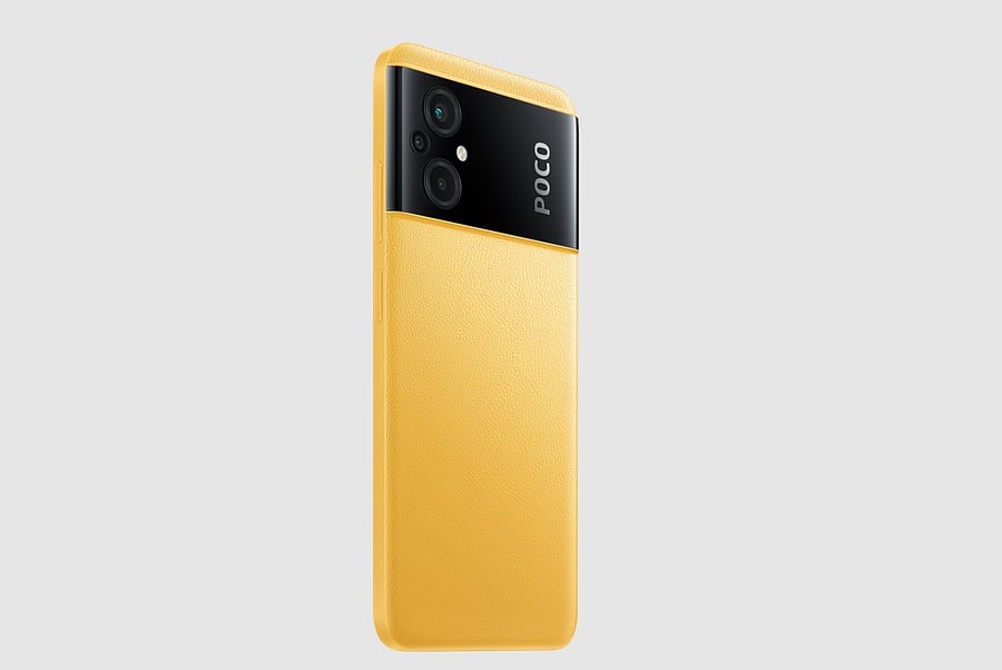 Poco M5 yellow model. Credit: Poco India