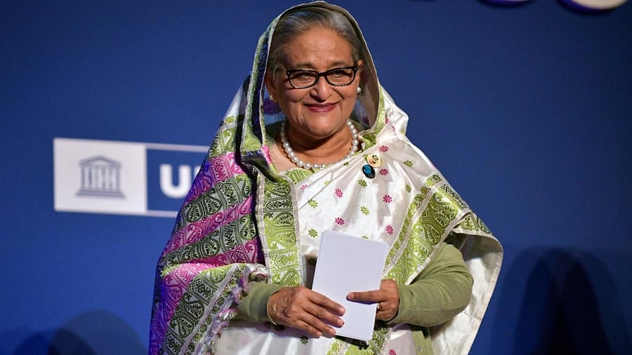 Bangladesh PM Sheikh Hasina. Credit: AFP File photo