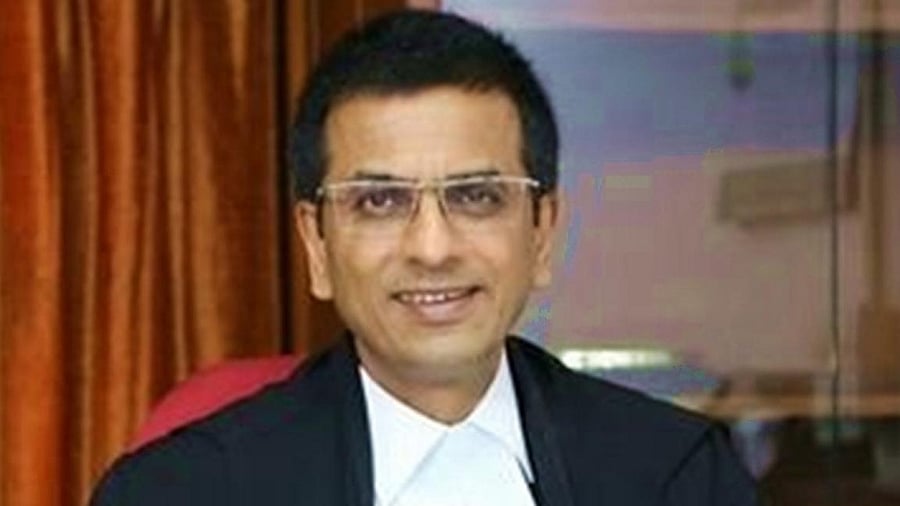 Supreme Court judge Justice DY Chandrachud. Credit: IANS Photo