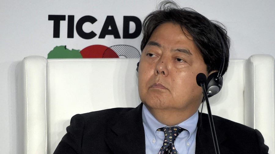 Japan's Foreign Minister Yoshimasa Hayashi. Credit: AFP Photo