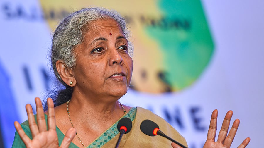 Finance Minister Nirmala Sitharaman. Credit: PTI File Photo