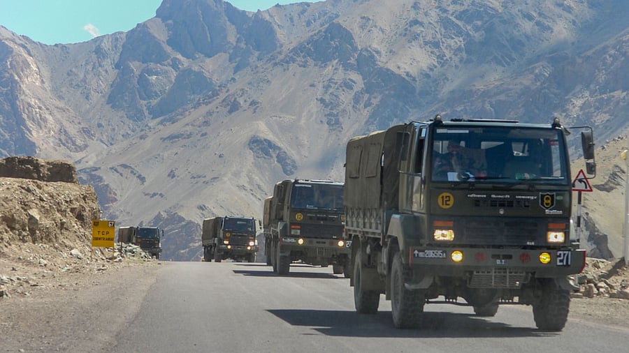 The Indian and Chinese armies on Thursday announced that they have begun to disengage from the Patrolling Point 15 in the Gogra-Hotsprings area. Credit: PTI Photo