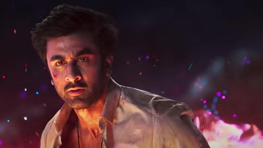 Ranbir Kapoor as Shiva in Brahmastra. Credit: Youtube/Dharma Productions
