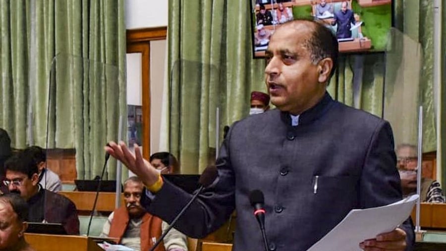 Himachal Pradesh CM Jai Ram Thakur. Credit: PTI Photo