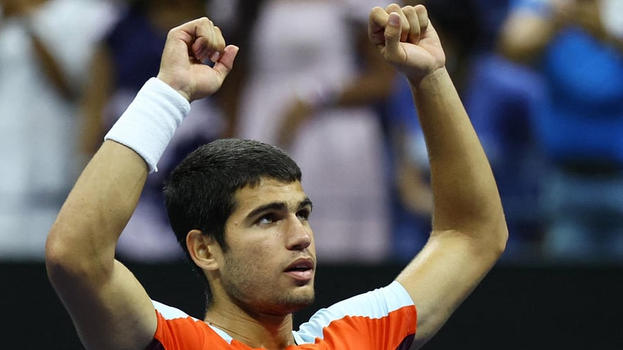 Spain's Carlos Alcaraz. Credit: Reuters Photo