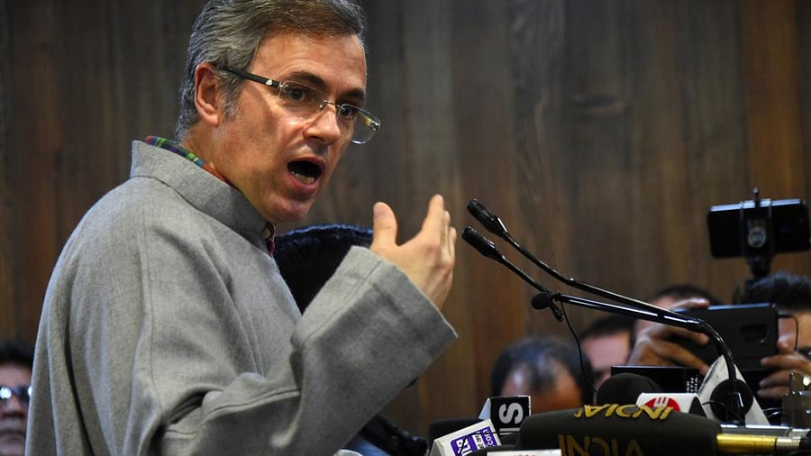 Jammu and Kashmir National Conference leader Omar Abdullah. Credit: PTI File Photo
