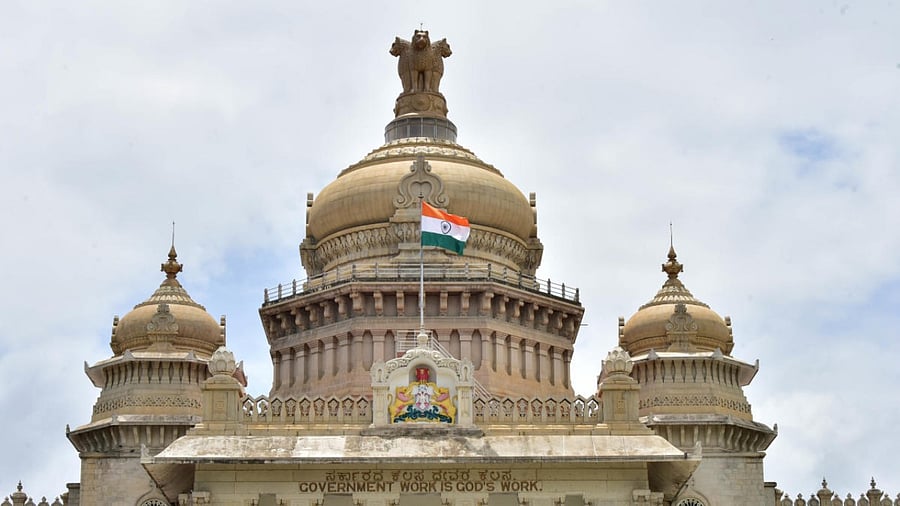Vidhana Soudha. Credit: DH File Photo
