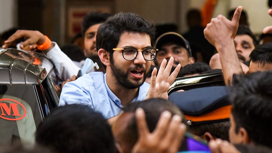 Aaditya Thackeray. Credit: PTI Photo