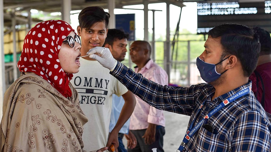 A decline of 769 cases has been recorded in the active Covid-19 caseload in a span of 24 hours. Credit: PTI Photo