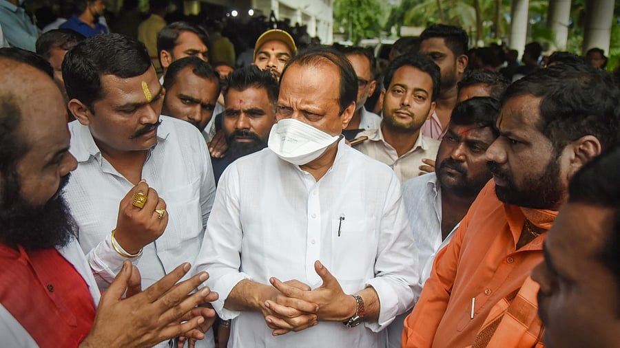 NCP leader Ajit Pawar. Credit: PTI Photo