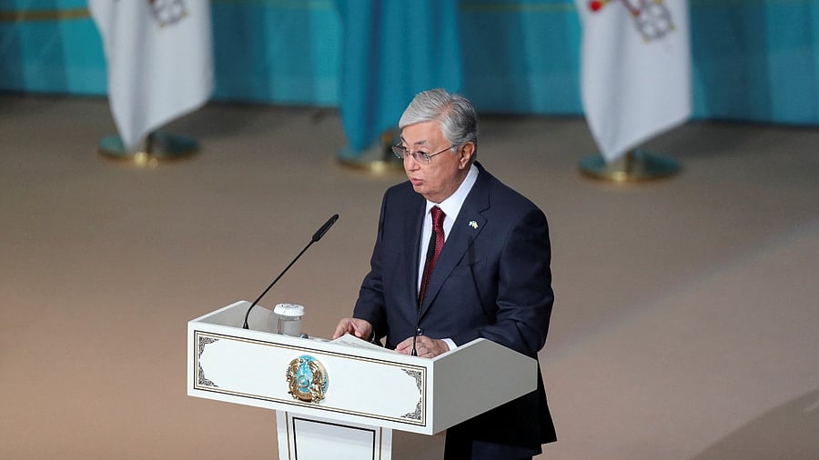 Kazakh President Kassym-Jomart Tokayev. Credit: Reuters Photo