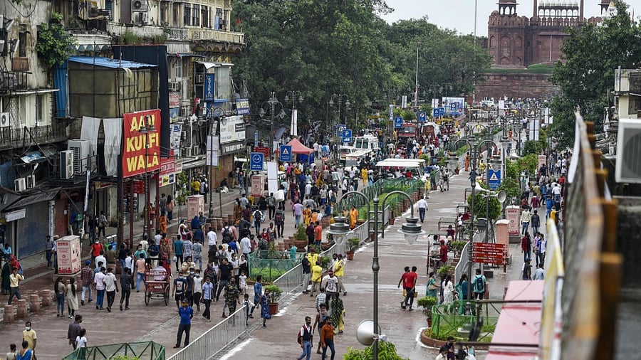 Chandi Chowk in New Delhi. Credit: PTI Photo