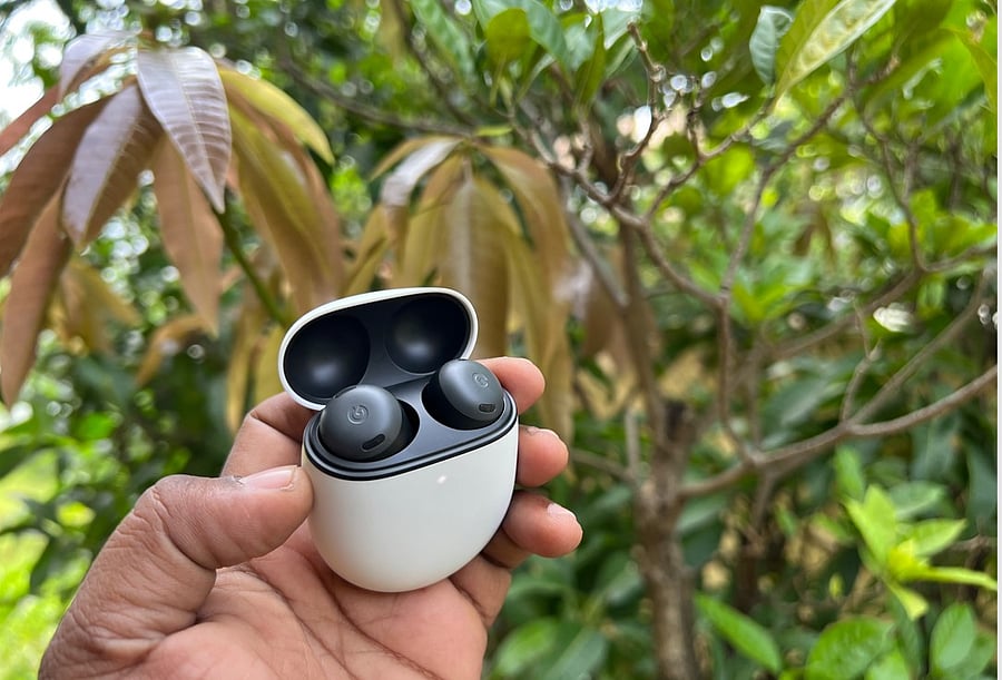 Google Pixel Buds Pro. Credit: DH Photo/KVN Rohit