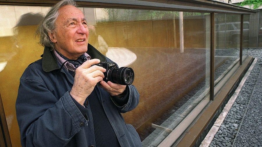 American photographer William Klein. Credit: AFP Photo