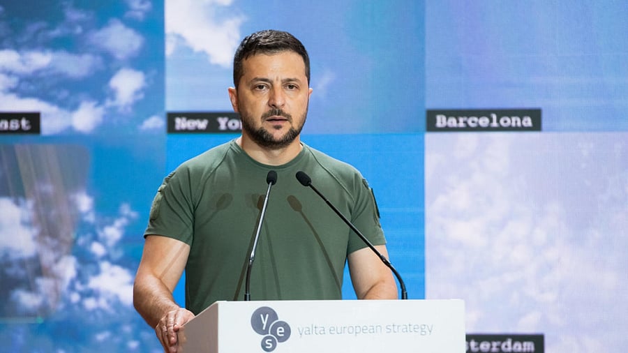 Ukraine's President Volodymyr Zelenskyy. Credit: AFP Photo