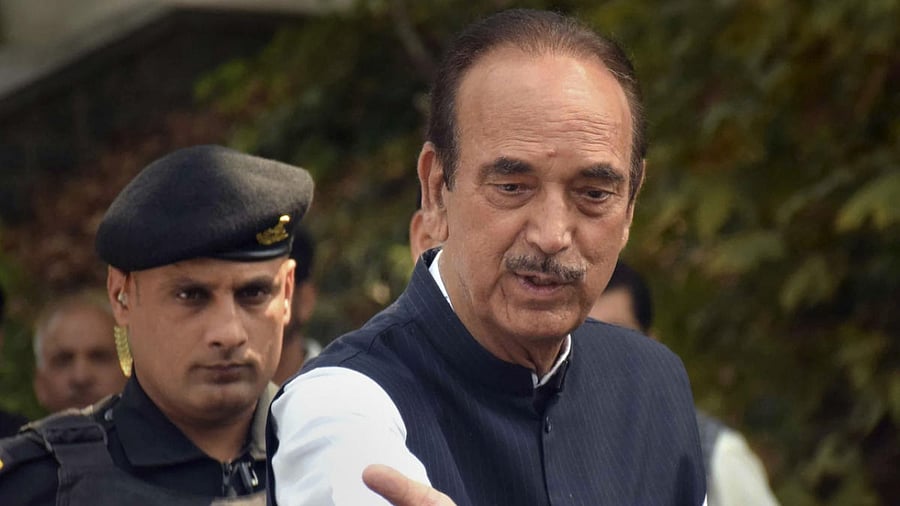 Ghulam Nabi Azad. Credit: PTI Photo