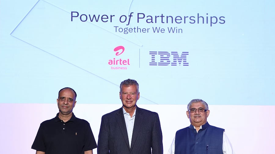IBM, Airtel join hands to power Indian enterprises in 5G era. Credit: IANS Photo