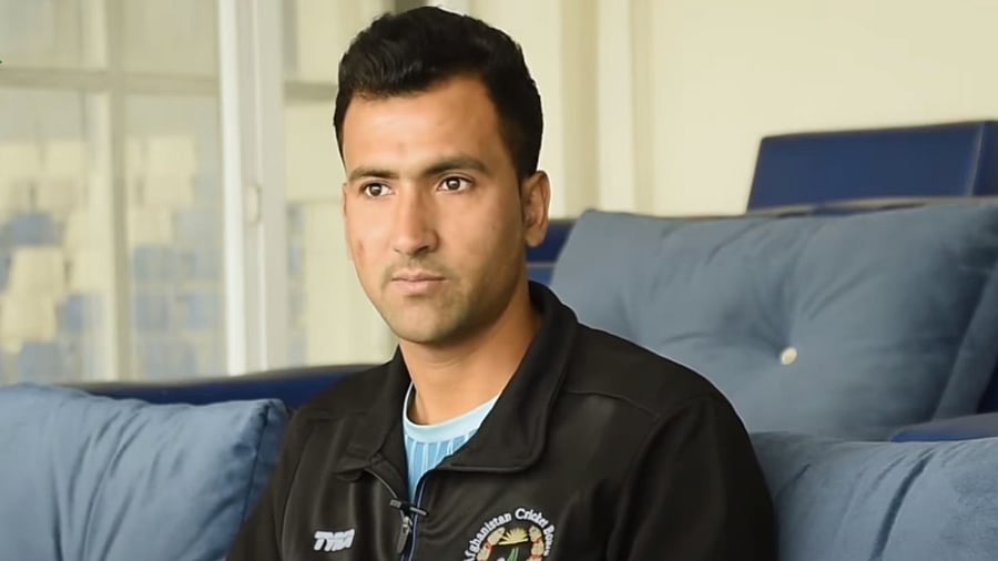Pacer Salim Safi. Credit: YouTube/ @AfghanistanCricketBoardOfficial