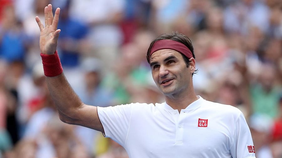 Roger Federer. Credit: AFP File Photo