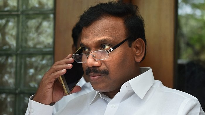 DMK MP and former Union Telecom Minister A Raja. Credit: PTI File Photo