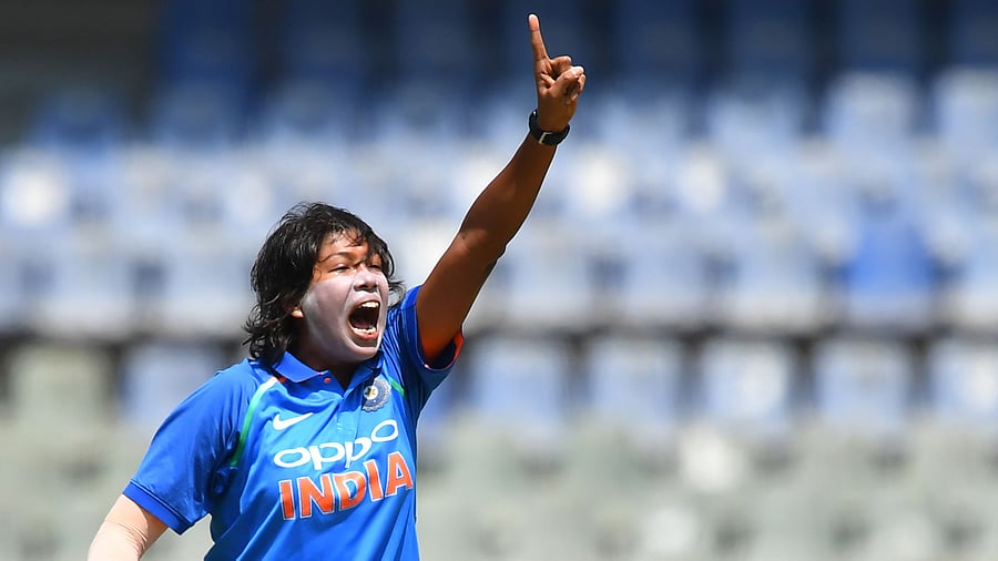 With Goswami retiring at the end of the three-match ODI series, the pace department also doesn't inspire a lot of confidence. Credit: AFP Photo