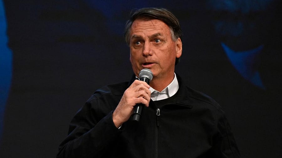 Brazilian President and re-election candidate Jair Bolsonaro. Credit: AFP Photo