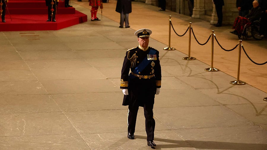 The 62-year-old prince said he had found his mother's "knowledge and wisdom infinite, with no boundary or containment". Credit: AFP Photo