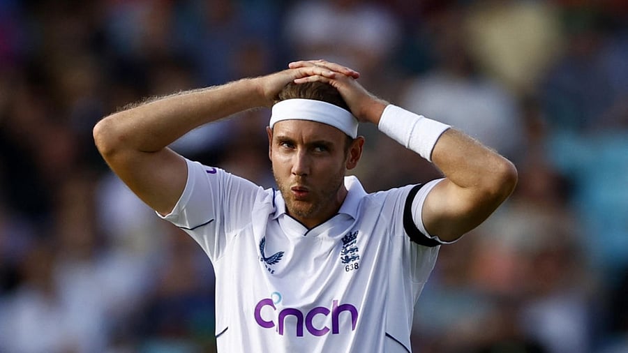 Stuart Broad. Credit: Reuters photo