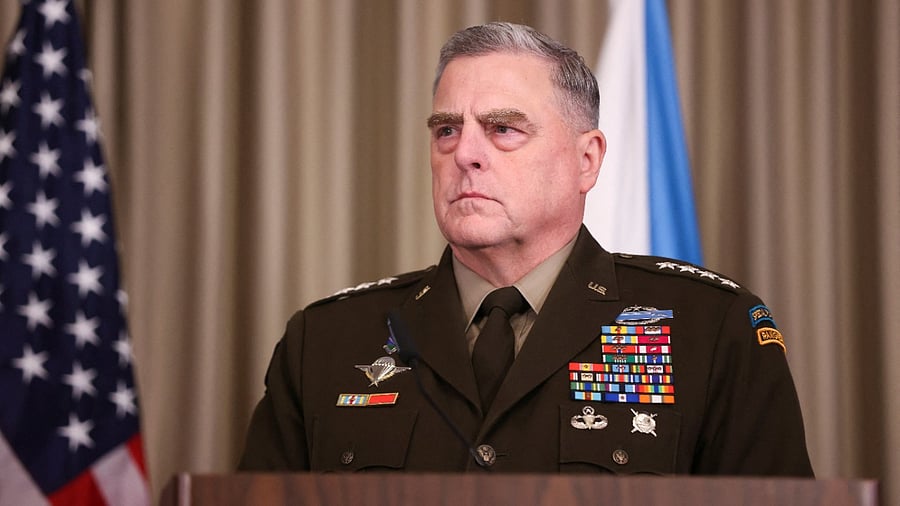 US Chairman of the Joint Chiefs of Staff Gen. Mark A. Milley. Credit: Reuters Photo