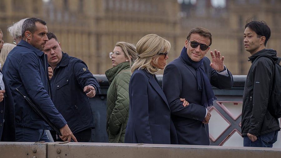 Spurred on by critical comments online, French talkshow radio channel RMC hosted a debate on Monday on whether the sight of streetwear on the president at such an occasion was "shocking". Credit: Reuters Photo