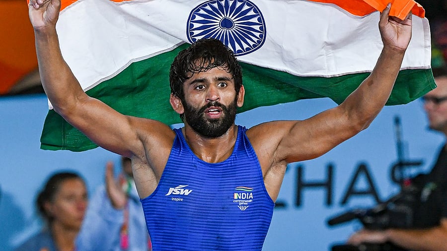 India's Bajrang Punia. Credit: PTI Photo