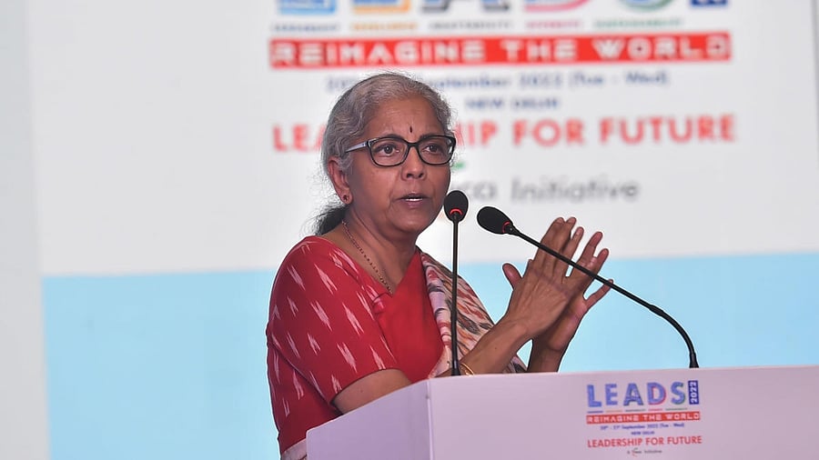 Union Finance Minister Nirmala Sitharaman. Credit: PTI Photo