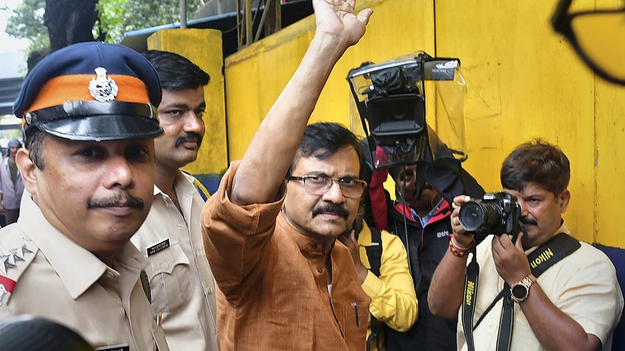 Shiv Sena MP Sanjay Raut. Credit: PTI Photo
