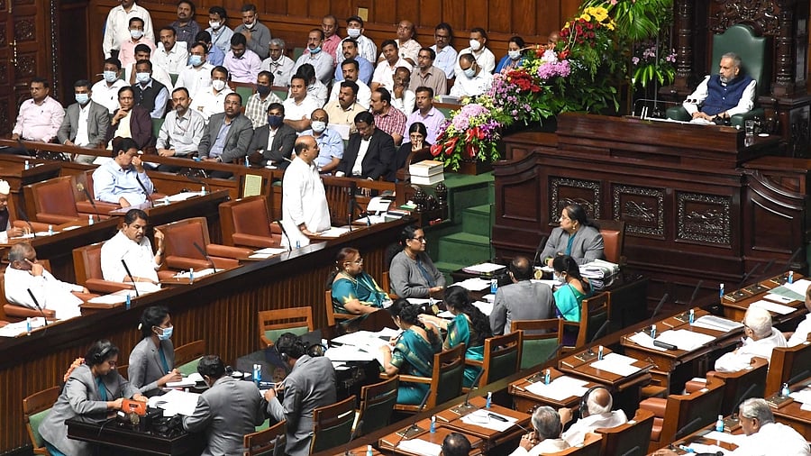 Piloting the Bill, Higher Education Minister CN Ashwath Narayan said the creation of new universities is in line with the NEP that envisages a university in every district. Credit: IANS Photo