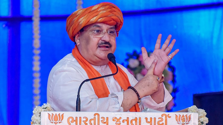 BJP National President JP Nadda. Credit: PTI Photo
