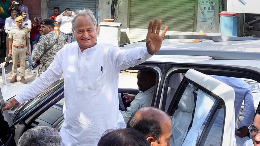 Ashok Gehlot. Credit: PTI Photo