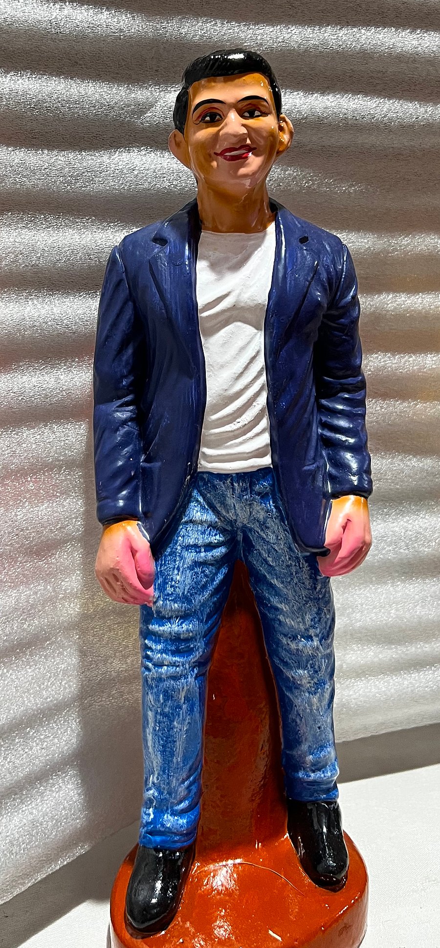 The Puneeth Rajkumar doll has been conceptualised by Nagalakshmi K, owner of NH Dasara Dolls, Basavanagudi.