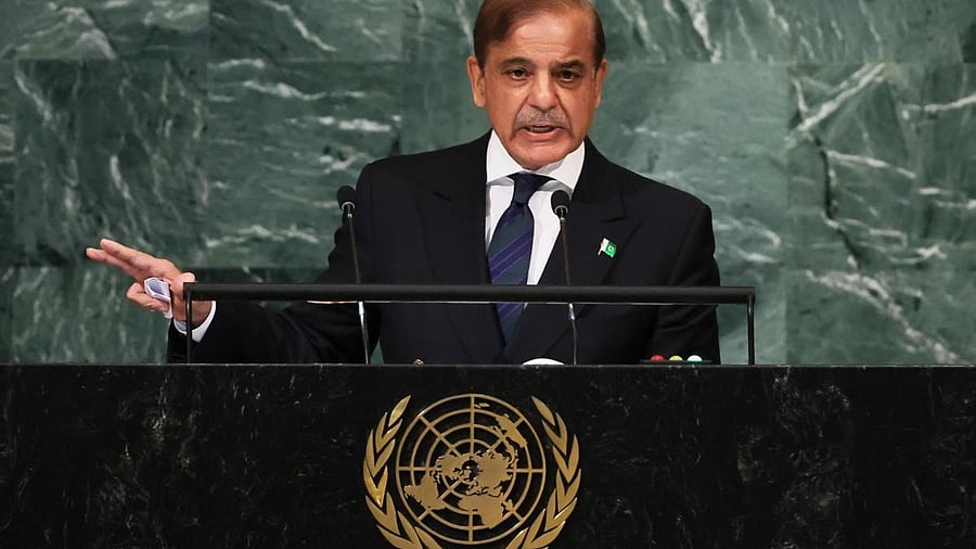 Prime Minister of the Islamic Republic of Pakistan Muhammad Shehbaz Sharif. Credit: AFP Photo
