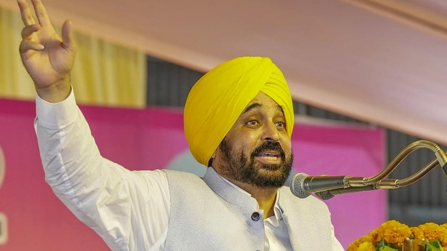 Punjab Chief Minister Bhagwant Mann. Credit: PTI Photo
