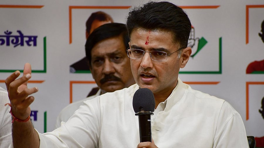 Congress leader Sachin Pilot. Credit: PTI Photo