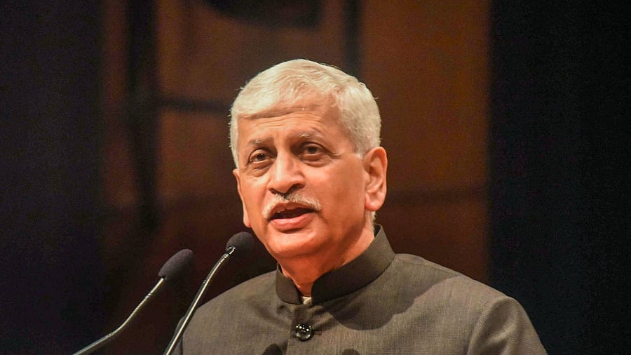 Chief Justice of India Justice U U Lalit addresses the national seminar and training program on 'Lawyers' Contribution in Building Society', in Patna. Credit: PTI Photo