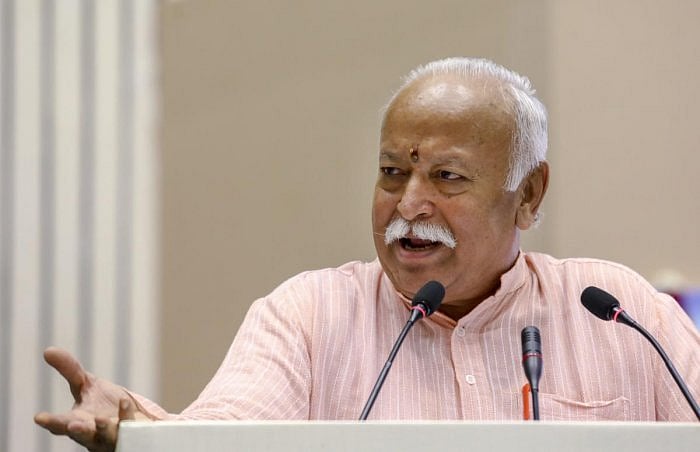 RSS sarsanghchalak Mohan Bhagwat. Credit: PTI Photo