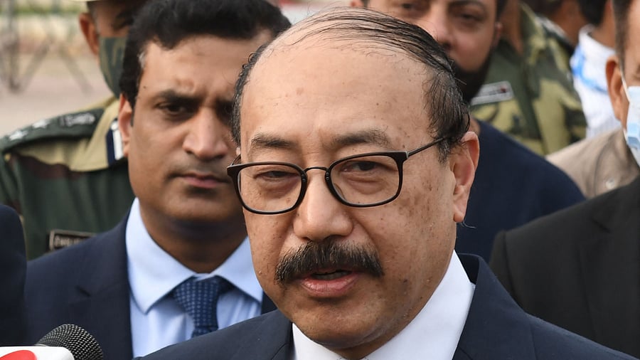 India's chief G20 coordinator Harsh Vardhan Shringla. Credit: AFP File Photo