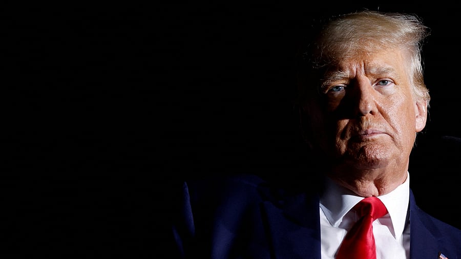 Former US President Donald Trump. Credit: Reuters File Photo