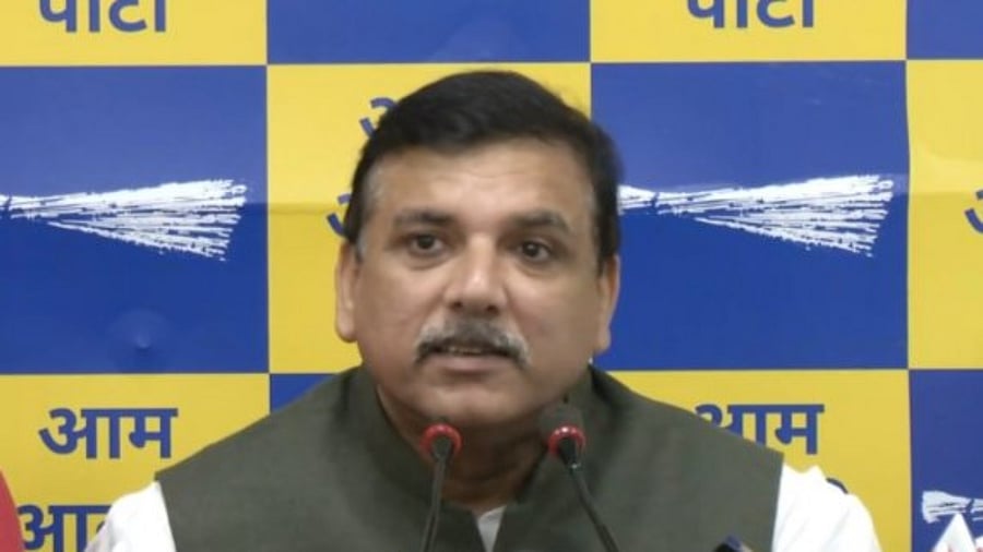 The padyatra, to be led by AAP's UP in-charge and MP Sanjay Singh. Credit: Credit: Twitter/@AamAadmiParty